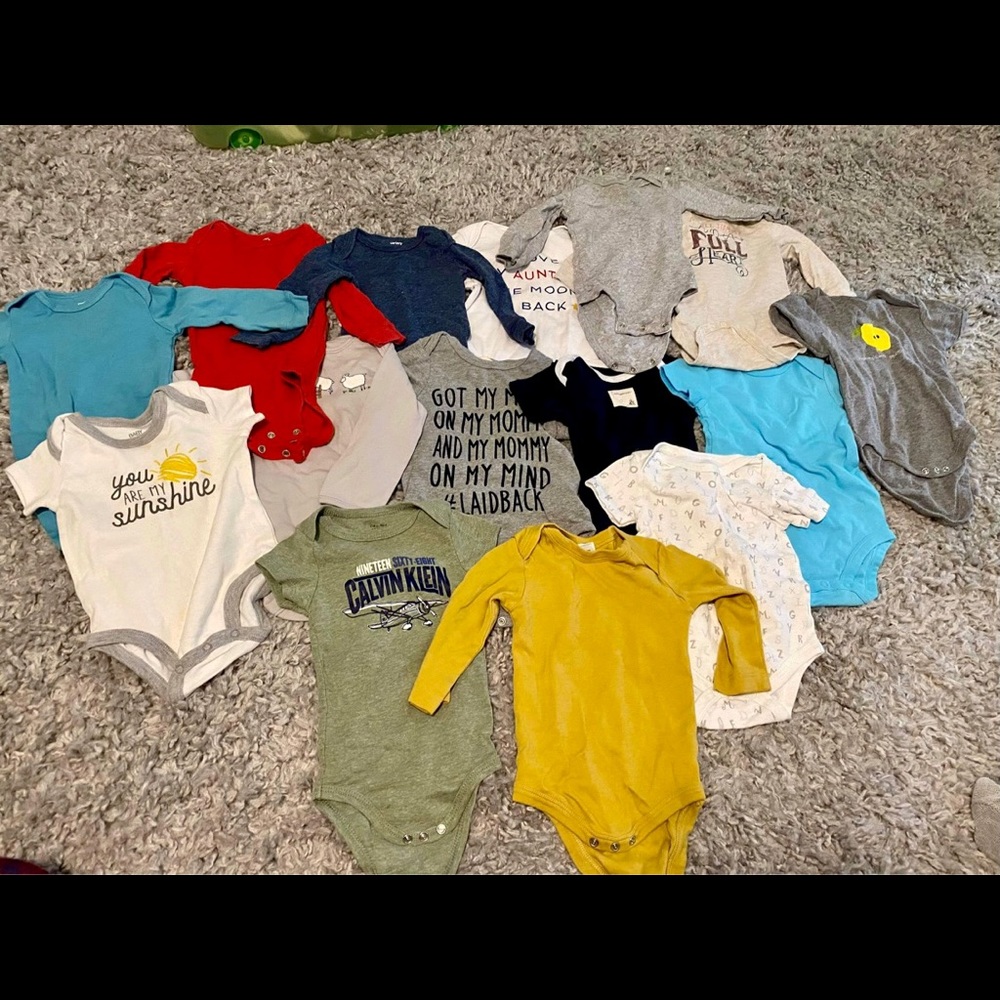 6-9 month lot of baby boy clothes
